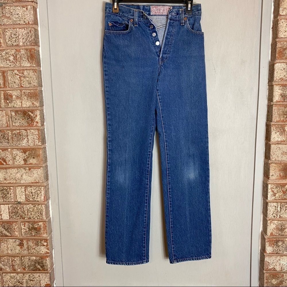 Vintage Levi high waist jeans Wash em Hot label